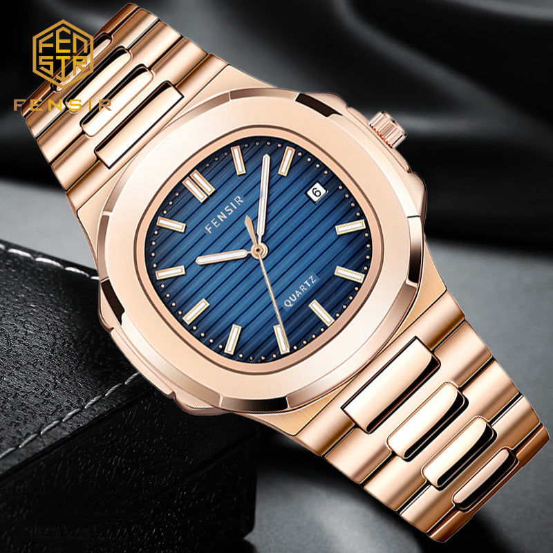 quartz wrist watch
