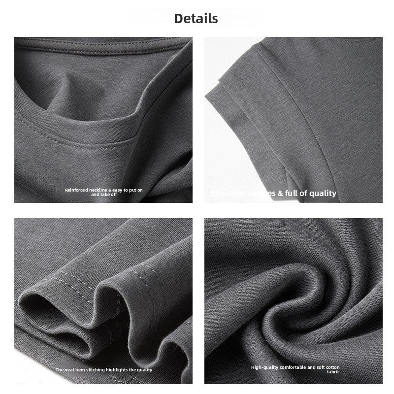 Round Neck Sleeveless Cotton T-shirt for Women