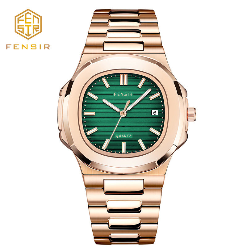 quartz wrist watch