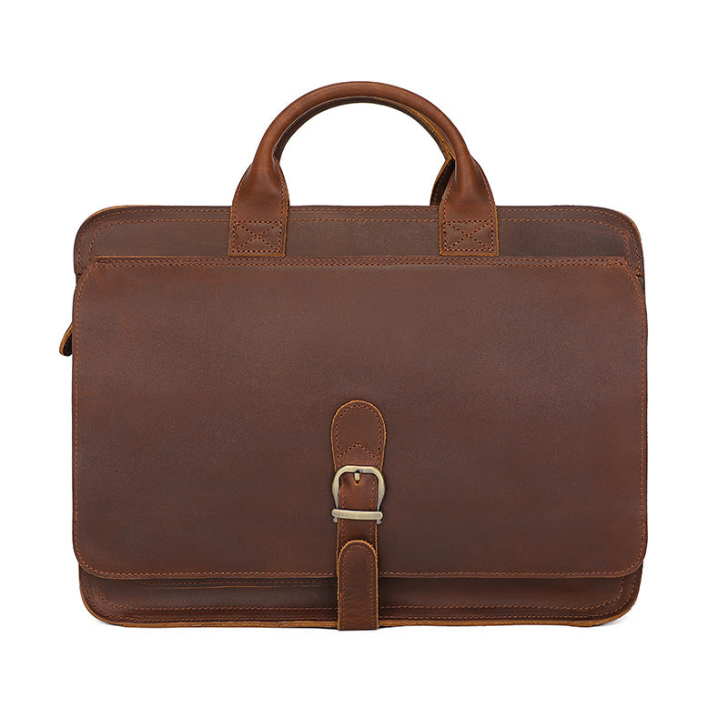 Leather briefcase