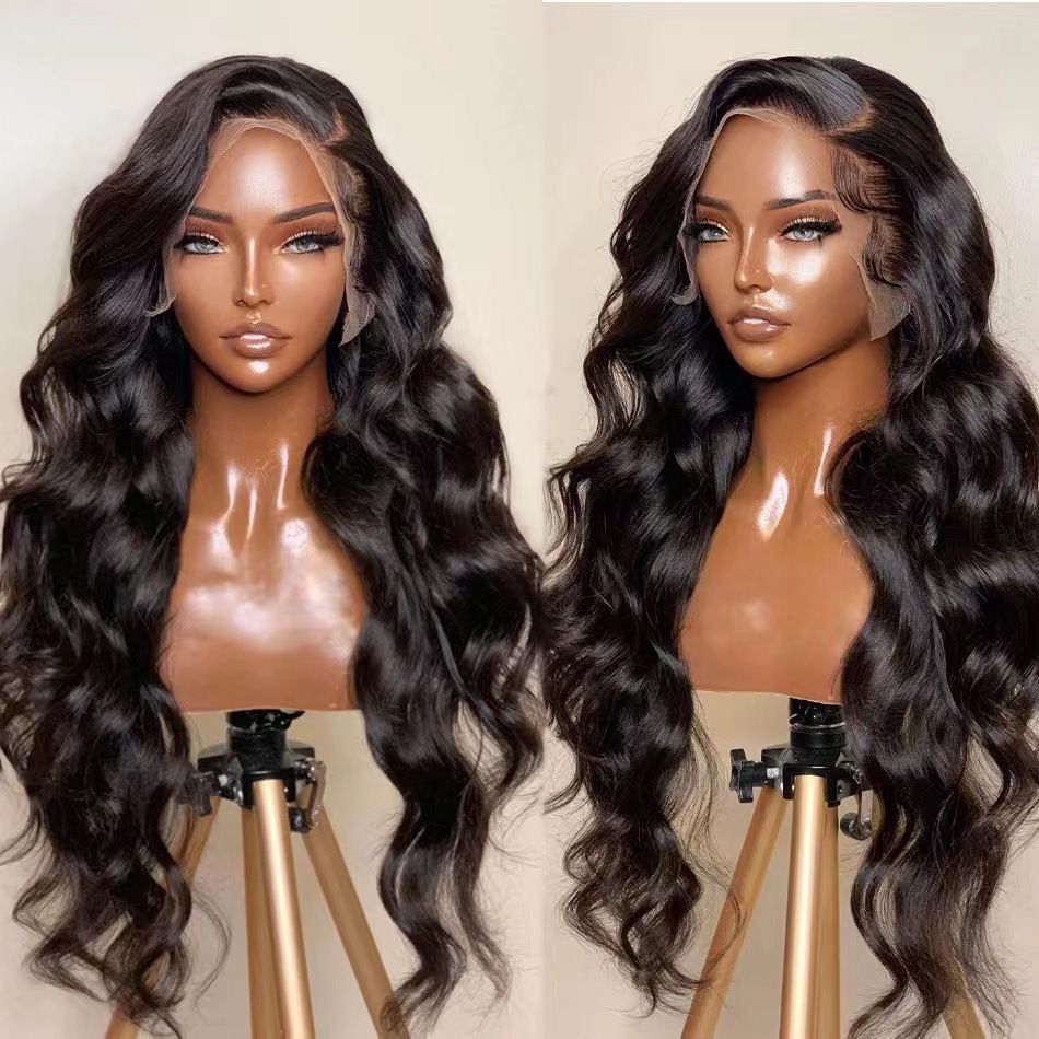 Real human wig head cover