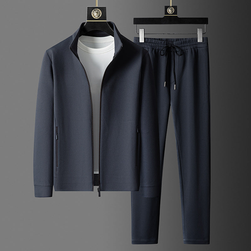 Men's Stand Collar Casual Suit