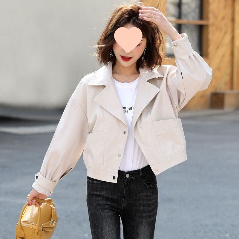 Women's A-Line Lapel Jacket