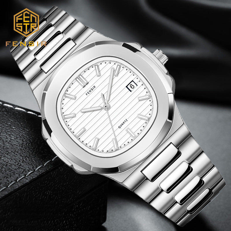 quartz wrist watch