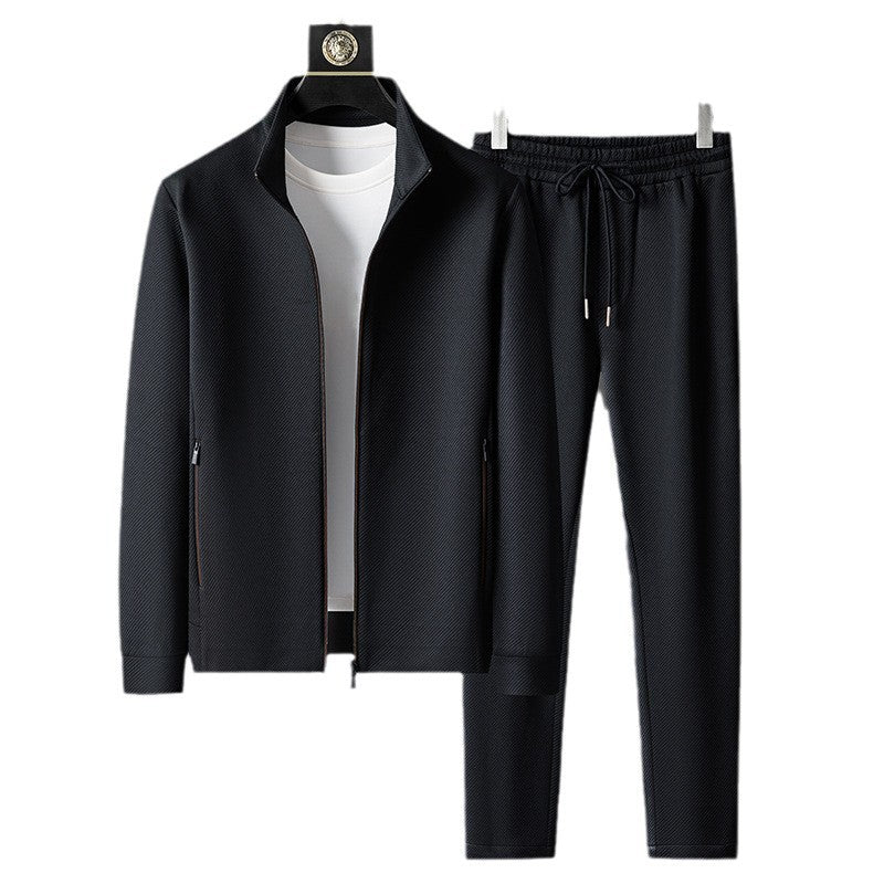 Men's Stand Collar Casual Suit