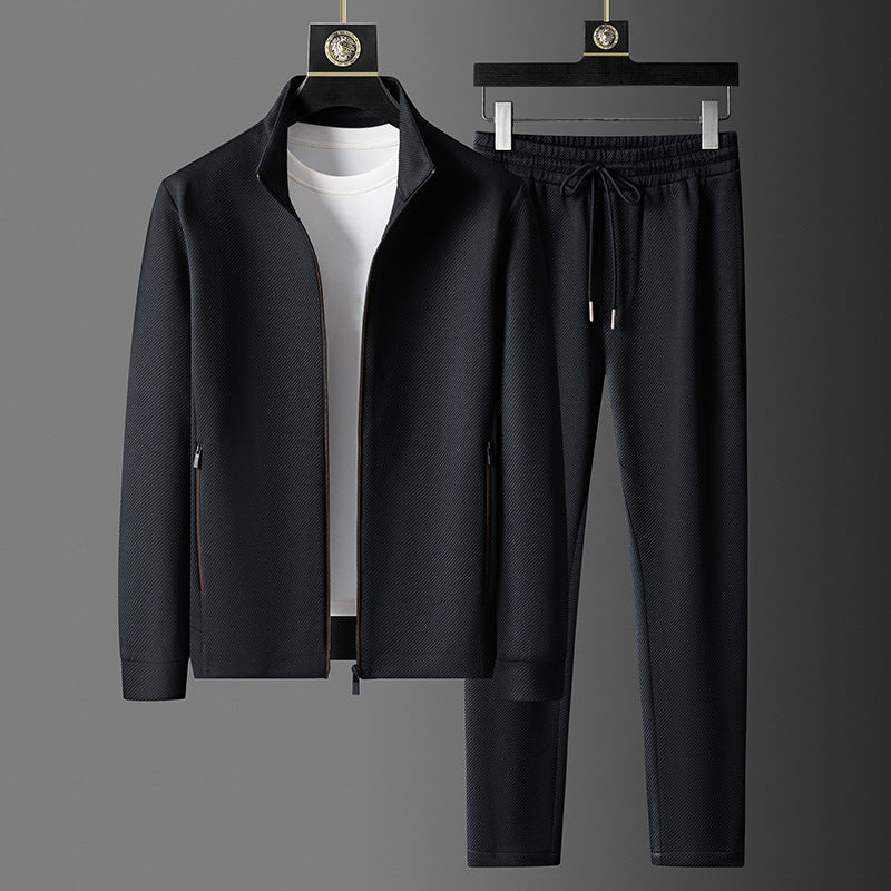Men's Stand Collar Casual Suit