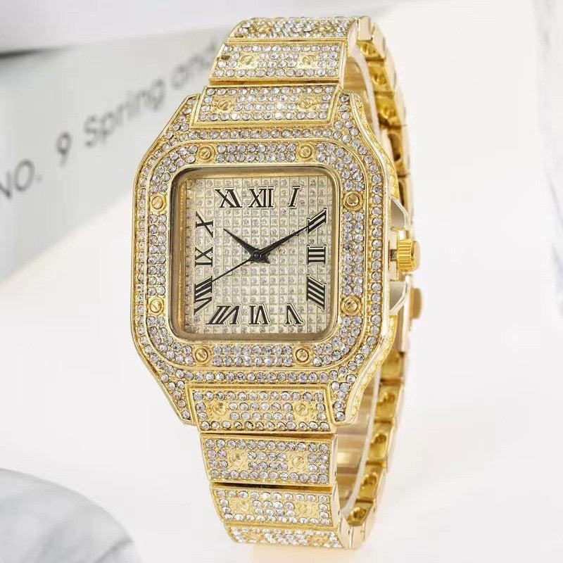 Square Roman Numeral Quartz Watch